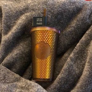 50th Anniversary Starbucks Copper Studed Tumbler